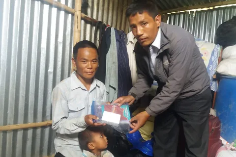 Distrubuting Tamang Audio Bible/ Tamang bhajan & Tamang Bible 